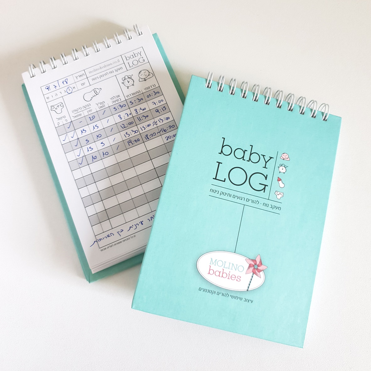 מולינו-בייביז: Baby Log